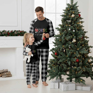 Nurse Plaid Pajama Set Nursing RN LPN NP Nicu Xmas Gift TS10 White Plaid Print Your Wear