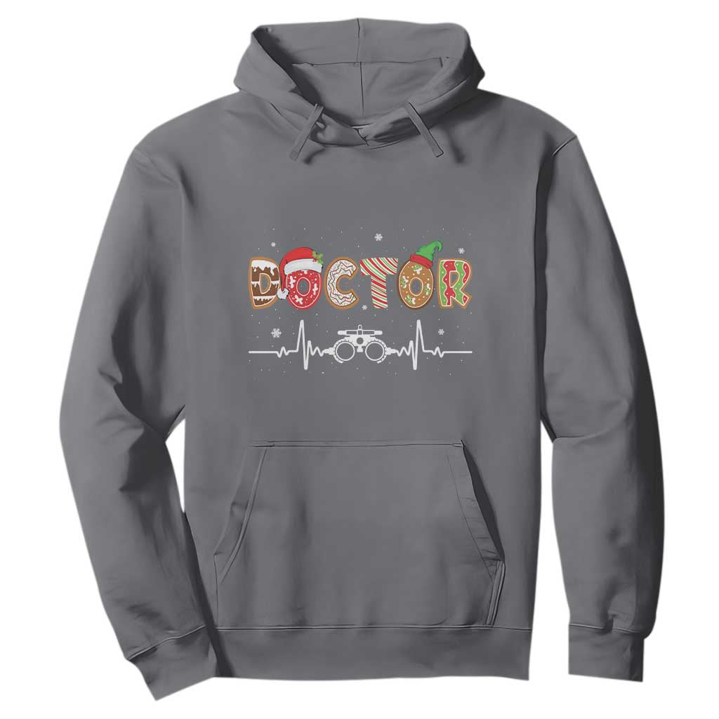 Christmas Optometry Hoodie Ophthalmologist Optometrist Eye Doctor Nurse Gift TS10 Charcoal Print Your Wear