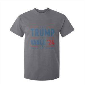 Trump Vance 2024 T Shirt For Kid Proud To Be Garbage Vote Trump President TS10 Charcoal Print Your Wear