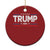 Trump 2024 Christmas Ornament Proud to be Garbage Presidential Election TS10 Print Your Wear