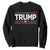 Trump 2024 Sweatshirt Proud to be Garbage Presidential Election TS10 Black Print Your Wear