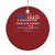 Trump 2024 Christmas Ornament Proud To Be Garbage Vote Trump President TS10 Print Your Wear