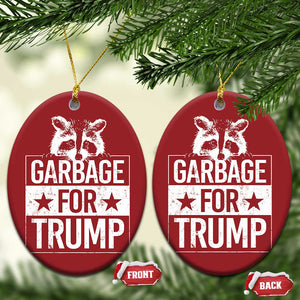 Trump 2024 Election Christmas Ornament Proud To Be Garbage Vote Trump Take America Back TS10 Oval Red Print Your Wear