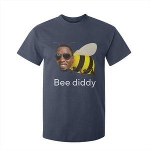 Bee Diddy T Shirt For Kid Funny Weirdcore Dark Humor Internet Memes Gen-Z TS10 Navy Print Your Wear
