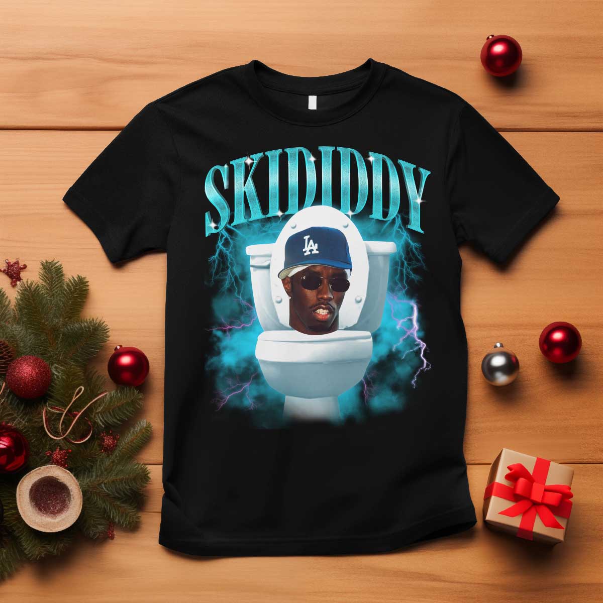 Funny Diddy T Shirt Diddy Skibidi Toilet Bootleg Meme TS10 Black Print Your Wear