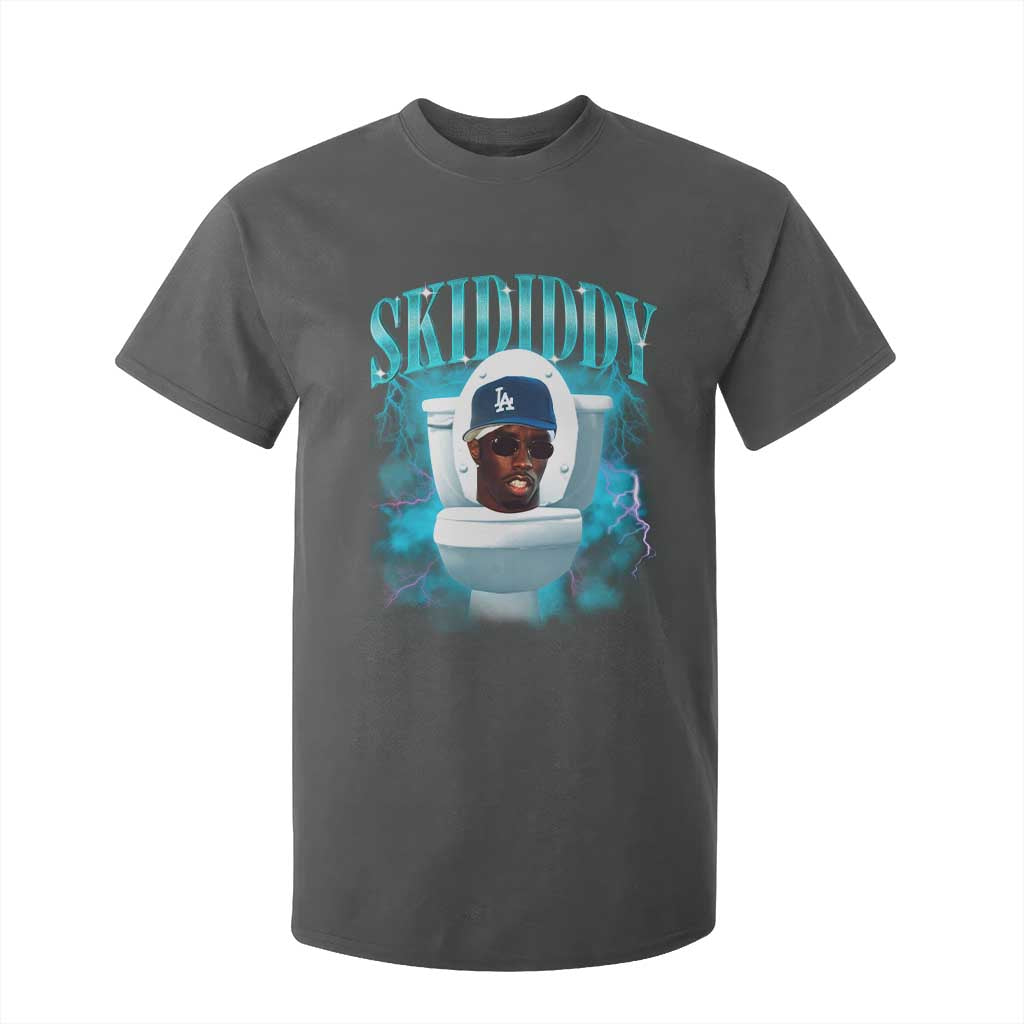 Funny Diddy T Shirt For Kid Diddy Skibidi Toilet Bootleg Meme TS10 Dark Heather Print Your Wear