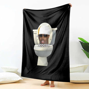 Funny Diddy Throw Blanket Diddy Skibidi Toilet Meme TS10 Print Your Wear