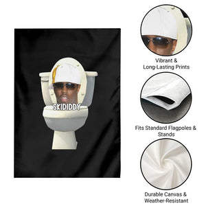 Funny Diddy Garden Flag Diddy Skibidi Toilet Meme TS10 Print Your Wear