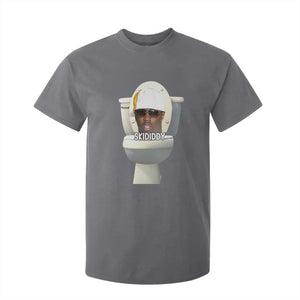 Funny Diddy T Shirt For Kid Diddy Skibidi Toilet Meme TS10 Charcoal Print Your Wear