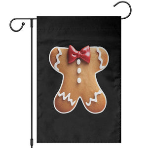 Gingerbread Man Garden Flag Christmas Cookie Costume TS10 Black Print Your Wear