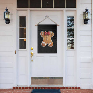 Gingerbread Man Garden Flag Christmas Cookie Costume TS10 Print Your Wear