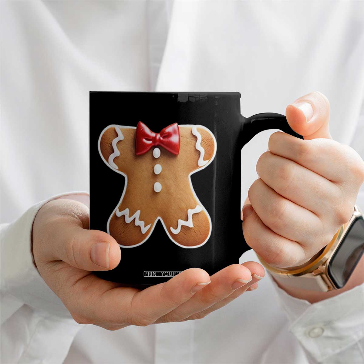 Gingerbread Man Coffee Mug Christmas Cookie Costume TS10 Print Your Wear