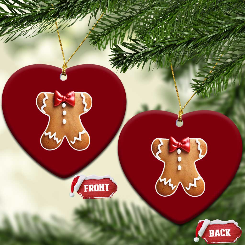Gingerbread Man Ceramic Ornament Christmas Cookie Costume TS10 Print Your Wear