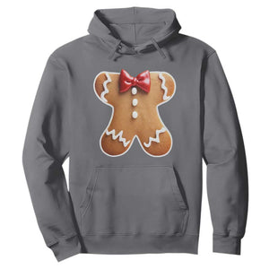 Gingerbread Man Hoodie Christmas Cookie Costume TS10 Charcoal Print Your Wear