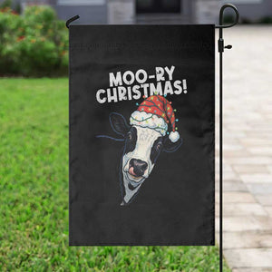 Christmas Cow Garden Flag Funny Moo Ry Christmas Farmer Gift TS10 Print Your Wear