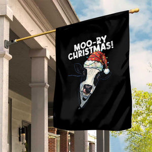 Christmas Cow Garden Flag Funny Moo Ry Christmas Farmer Gift TS10 Print Your Wear
