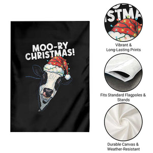 Christmas Cow Garden Flag Funny Moo Ry Christmas Farmer Gift TS10 Print Your Wear