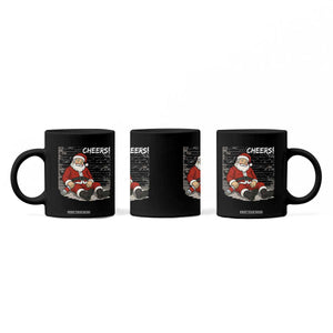 Funny Christmas Santa Claus Drinking Beer Coffee Mug Wonderful Time TS10 Print Your Wear