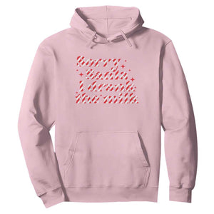 Christmas Baby Hoodie Sorry Santa I Drank The Milk Candy Cane TS10 Light Pink Print Your Wear