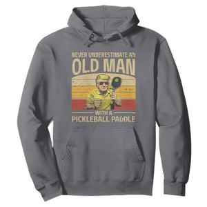 Pickleball Hoodie Cool Paddle Pickleball Player TS10 Charcoal Print Your Wear