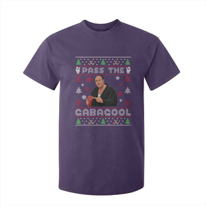 Pass The Gabagool Ugly Christmas T Shirt For Kid Retro TV Show Funny TS10 Purple Print Your Wear