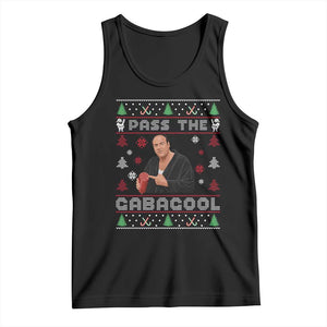 Pass The Gabagool Ugly Christmas Tank Top Retro TV Show Funny TS10 Black Print Your Wear