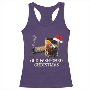 Old Fashioned Cocktail Christmas Racerback Tank Top Funny Bourbon Cocktail Drink TS10 Purple Print Your Wear