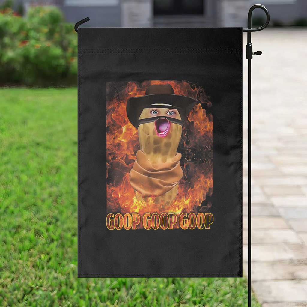 Peanut Goop Meme Garden Flag Funny Bungulator TS10 Print Your Wear