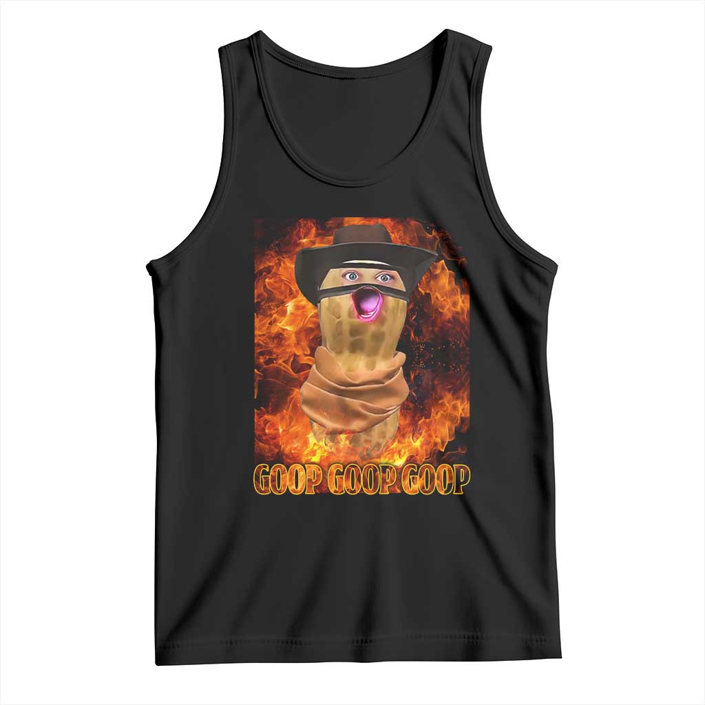 Peanut Goop Meme Tank Top Funny Bungulator TS10 Black Print Your Wear