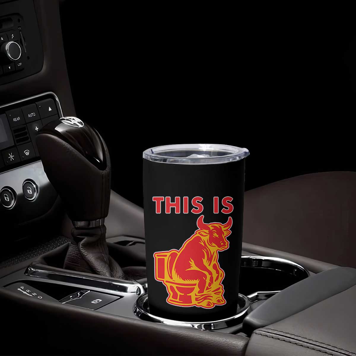This Is Bull Shit Tumbler Cup Bullshit Sarcastic Embarrassing Gag Gifts TS10 Print Your Wear