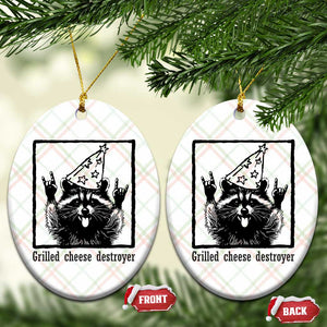 Vintage Raccoon Ceramic Ornament Retro Silly Trash Panda Meme TS10 Print Your Wear