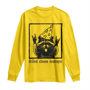 Vintage Raccoon Long Sleeve Shirt Retro Silly Trash Panda Meme TS10 Daisy Print Your Wear