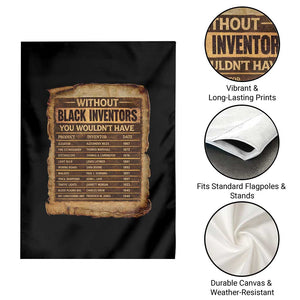 Black Inventors Garden Flag Afro African Melanin Black History Month Juneteenth TS10 Print Your Wear
