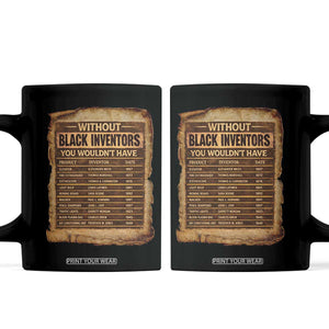 Black Inventors Coffee Mug Afro African Melanin Black History Month Juneteenth TS10 Black Print Your Wear