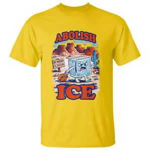 Abolish Ice Protest T Shirt Retro Protest No Human Is Illegal TS10 Daisy Print Your Wear