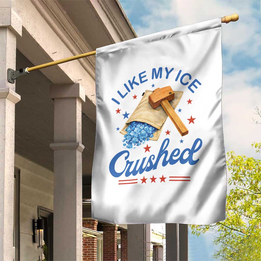Subtle Abolish ICE Garden Flag Funny Vintage I Like My Ice Crushed TS10 Print Your Wear