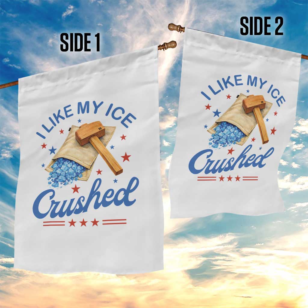 Subtle Abolish ICE Garden Flag Funny Vintage I Like My Ice Crushed TS10 Print Your Wear