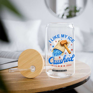 Subtle Abolish ICE Glass Can Funny Vintage I Like My Ice Crushed TS10 Print Your Wear