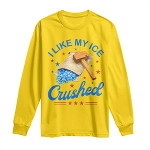 Subtle Abolish ICE Long Sleeve Shirt Funny Vintage I Like My Ice Crushed TS10 Daisy Print Your Wear