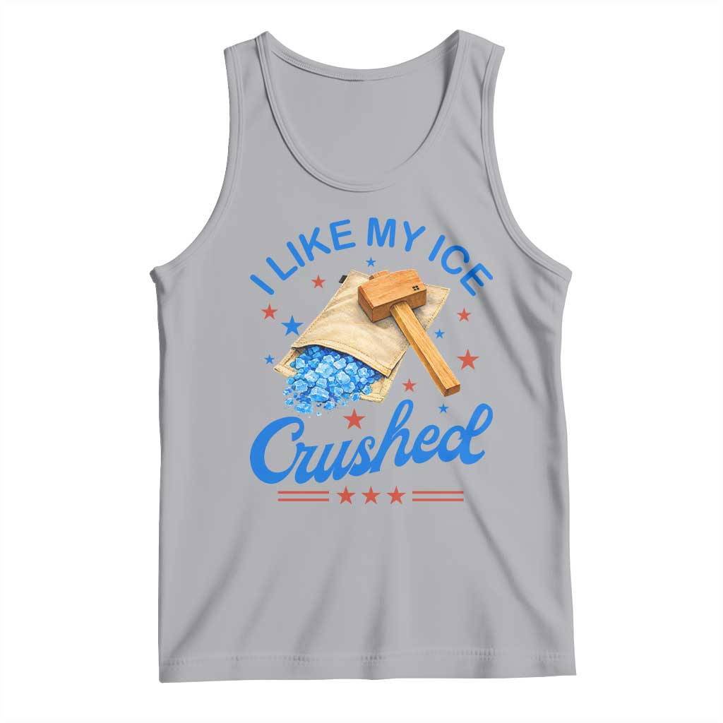 Subtle Abolish ICE Tank Top Funny Vintage I Like My Ice Crushed TS10 Athletic Heather Print Your Wear
