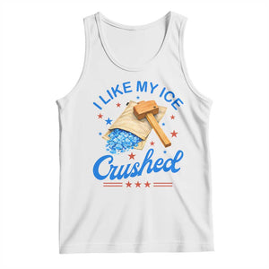 Subtle Abolish ICE Tank Top Funny Vintage I Like My Ice Crushed TS10 White Print Your Wear
