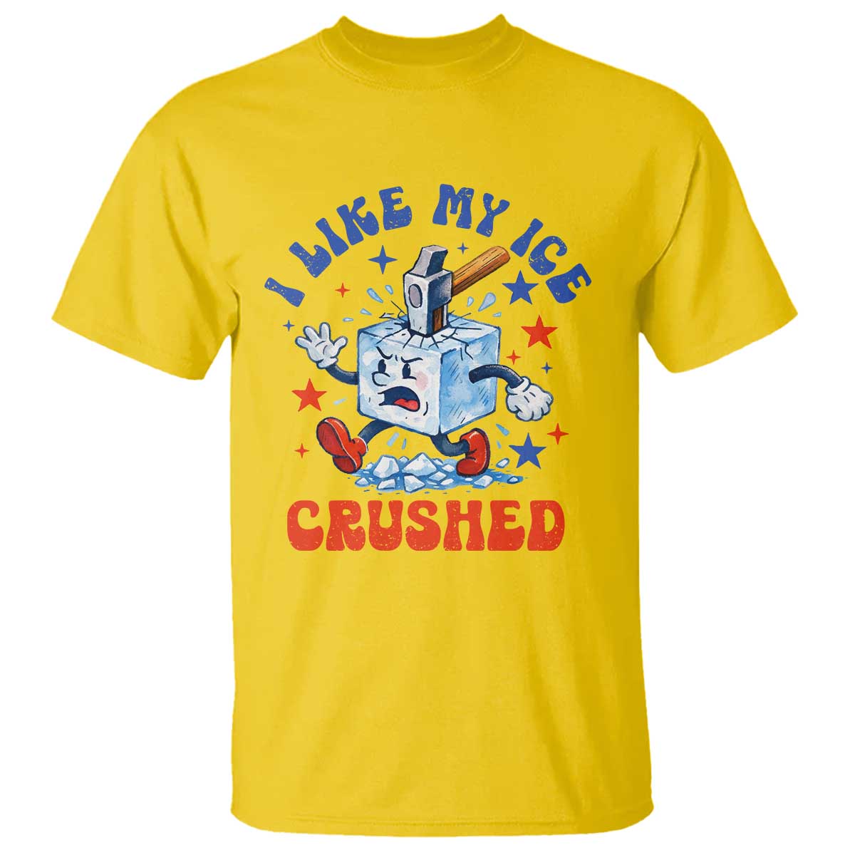 Subtle Abolish ICE T Shirt Vintage I Like My Ice Crushed TS10 Daisy Print Your Wear