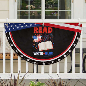 Bookish 4th Of July Read White Blue Since 1776 Patriotic Fan Flag TS10 2pcs pack Classic Black Print Your Wear