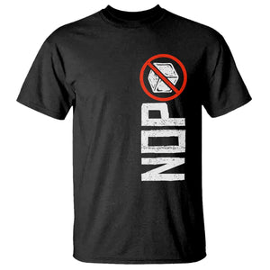 No ICE Protest T Shirt Nope Sign Vertical TS10 Black Print Your Wear