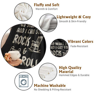 40th Birthday Gift For Men Throw Blanket Funny Man Saying Gag Gift 40 Years Old Birthday TS10 Print Your Wear