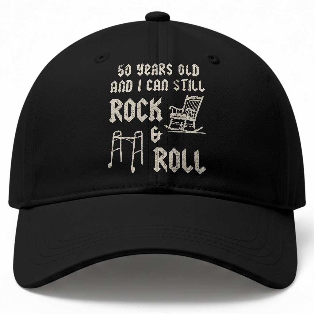 50th Birthday Gift For Men Baseball Cap Funny Man Saying Gag Gift 50 Years Old Birthday TS10 Print Your Wear