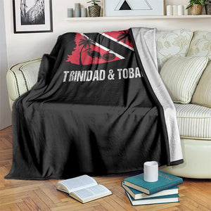 Trini Pride Throw Blanket Caribbean Trinidad And Tobago Flag TS10 Print Your Wear