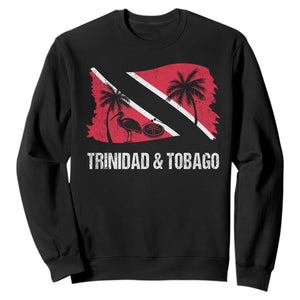 Trini Pride Sweatshirt Caribbean Trinidad And Tobago Flag TS10 Black Print Your Wear