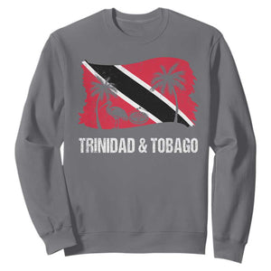 Trini Pride Sweatshirt Caribbean Trinidad And Tobago Flag TS10 Charcoal Print Your Wear