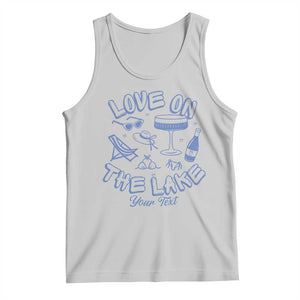Personalized Love on the Lake Bachelorette Tank Top Custom Text Camp Bach Party TS10 Ash Print Your Wear